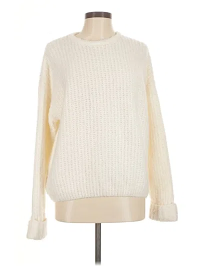 Pre-owned Wild Fable Pullover Sweater In Ivory