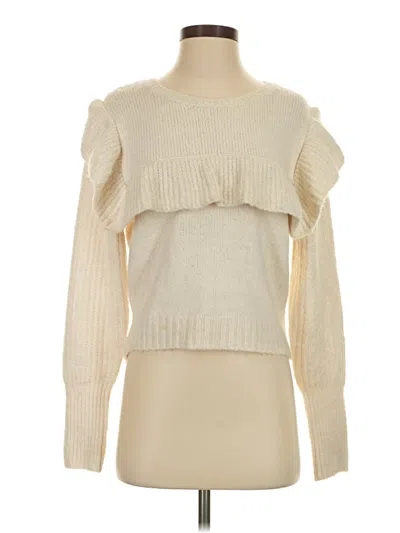 Pre-owned Wild Fable Pullover Sweater In Ivory