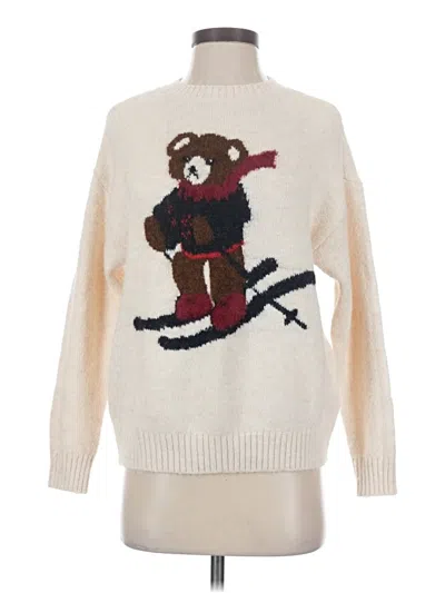 Pre-owned Wild Fable Pullover Sweater In Ivory