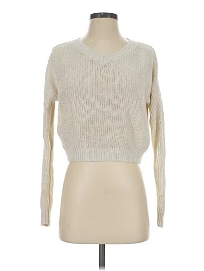 Pre-owned Wild Fable Pullover Sweater In Ivory