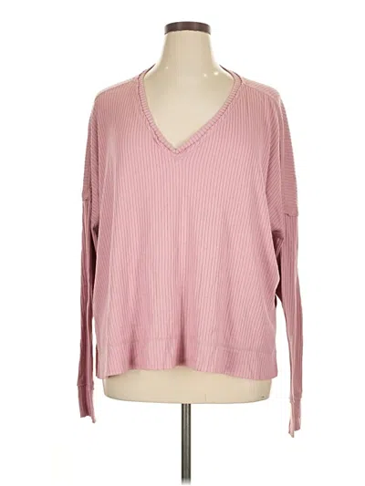 Pre-owned Wild Fable Pullover Sweater In Pink