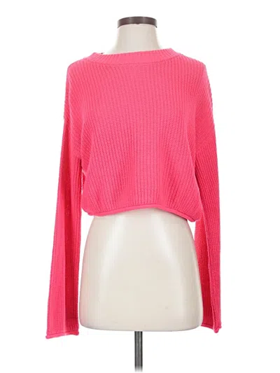 Pre-owned Wild Fable Pullover Sweater In Pink