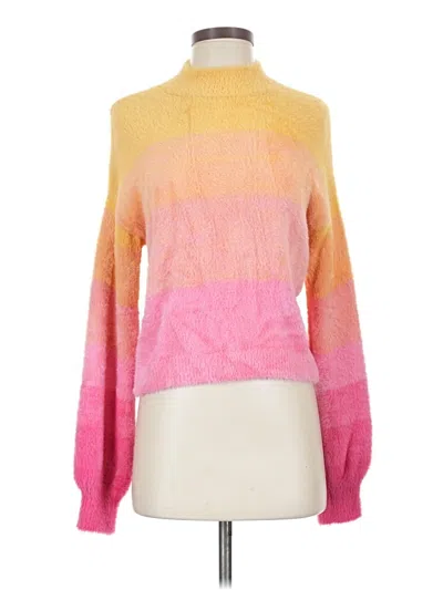 Pre-owned Wild Fable Pullover Sweater In Pink