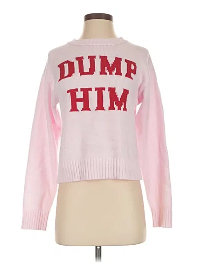Pre-owned Wild Fable Pullover Sweater In Pink