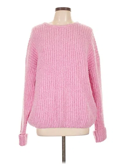 Pre-owned Wild Fable Pullover Sweater In Pink