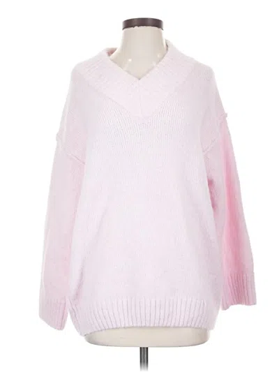 Pre-owned Wild Fable Pullover Sweater In Pink