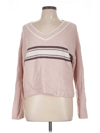 Pre-owned Wild Fable Pullover Sweater In Pink
