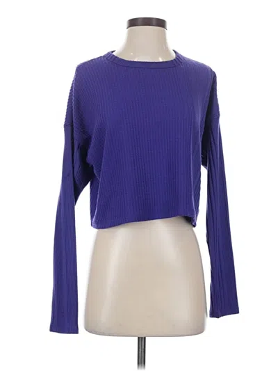 Pre-owned Wild Fable Pullover Sweater In Purple