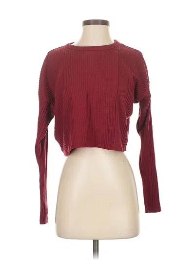 Pre-owned Wild Fable Pullover Sweater In Red