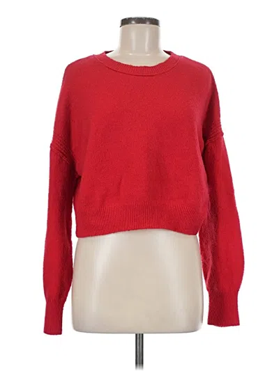 Pre-owned Wild Fable Pullover Sweater In Red