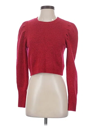 Pre-owned Wild Fable Pullover Sweater In Red