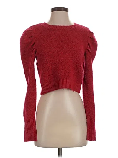 Pre-owned Wild Fable Pullover Sweater In Red