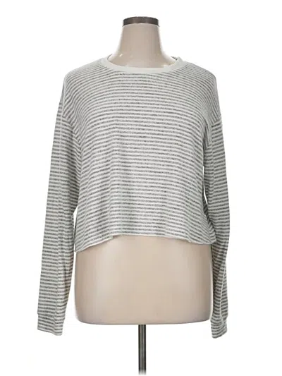 Pre-owned Wild Fable Pullover Sweater In Silver