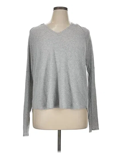 Pre-owned Wild Fable Pullover Sweater In Silver