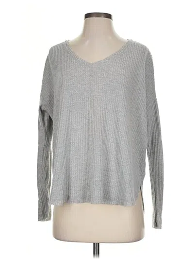 Pre-owned Wild Fable Pullover Sweater In Silver
