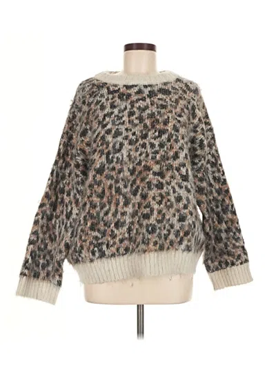Pre-owned Wild Fable Pullover Sweater In Tan