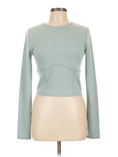 Pre-owned Wild Fable Pullover Sweater In Teal