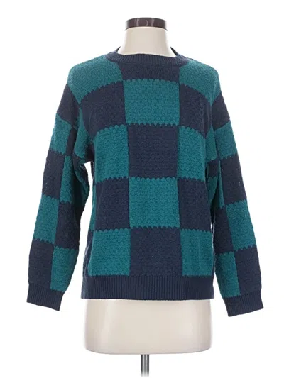 Pre-owned Wild Fable Pullover Sweater In Teal
