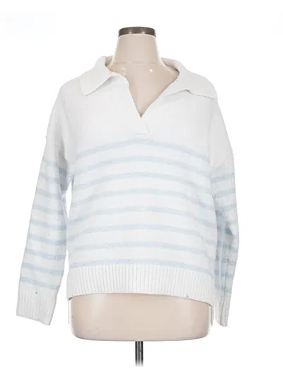 Pre-owned Wild Fable Pullover Sweater In White
