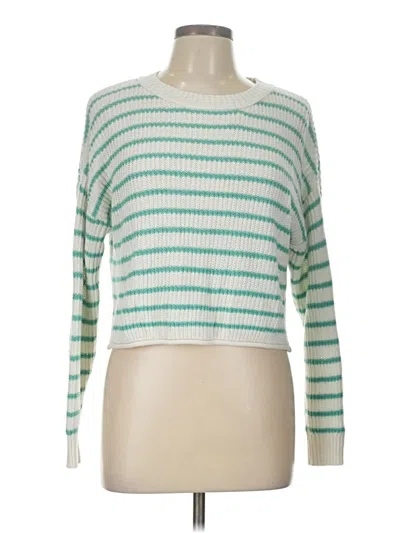 Pre-owned Wild Fable Pullover Sweater In White
