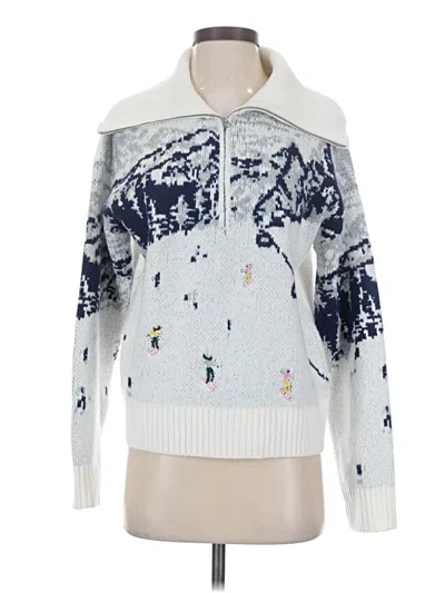 Pre-owned Wild Fable Pullover Sweater In White
