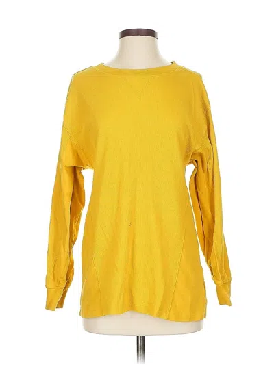 Pre-owned Wild Fable Pullover Sweater In Yellow