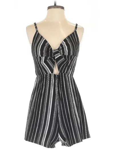 Pre-owned Wild Fable Romper In Black