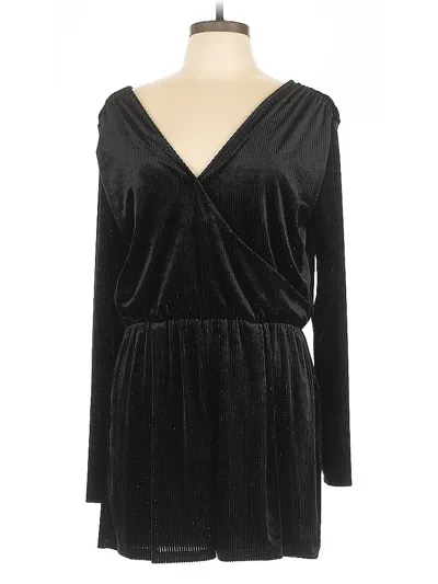 Pre-owned Wild Fable Romper In Black