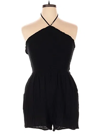 Pre-owned Wild Fable Romper In Black