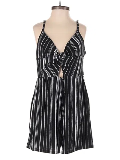 Pre-owned Wild Fable Romper In Black