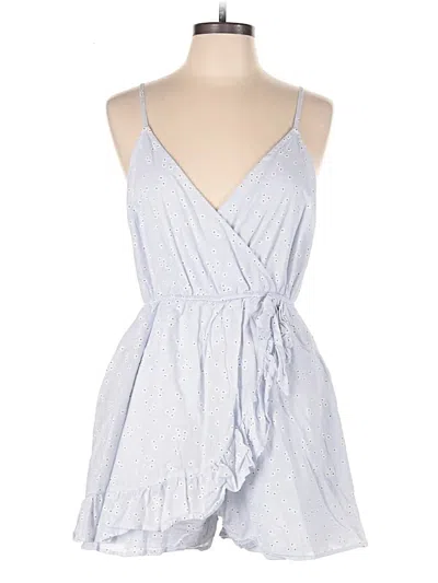 Pre-owned Wild Fable Romper In Blue