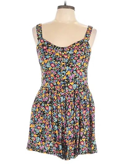 Pre-owned Wild Fable Romper In Blue