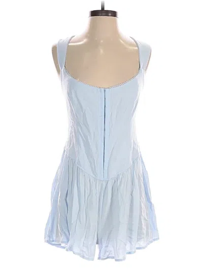 Pre-owned Wild Fable Romper In Blue