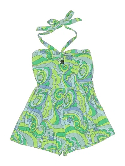 Pre-owned Wild Fable Romper In Green