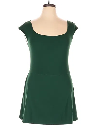 Pre-owned Wild Fable Romper In Green