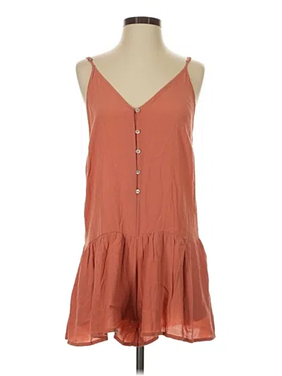 Pre-owned Wild Fable Romper In Orange