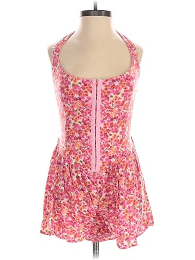Pre-owned Wild Fable Romper In Pink