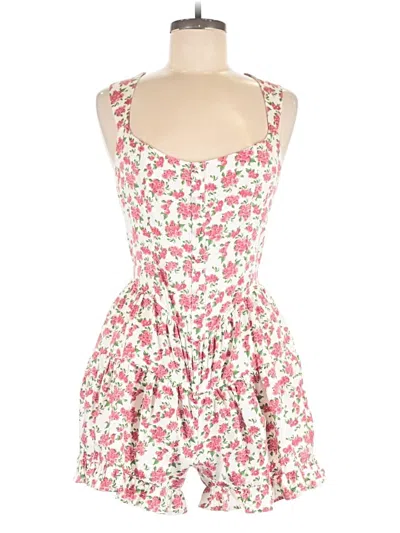 Pre-owned Wild Fable Romper In Pink