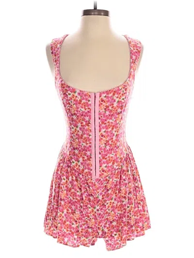 Pre-owned Wild Fable Romper In Pink