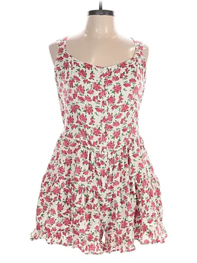 Pre-owned Wild Fable Romper In Pink