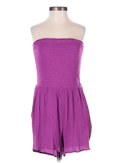 Pre-owned Wild Fable Romper In Purple