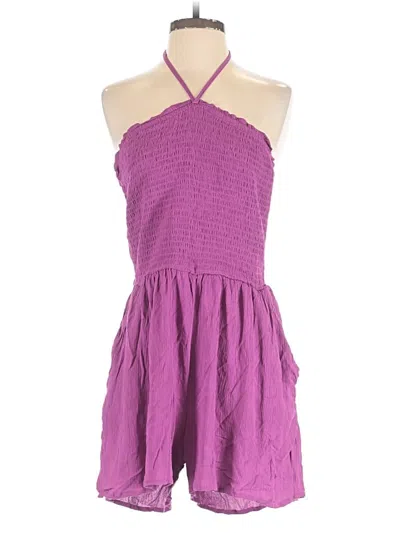 Pre-owned Wild Fable Romper In Purple