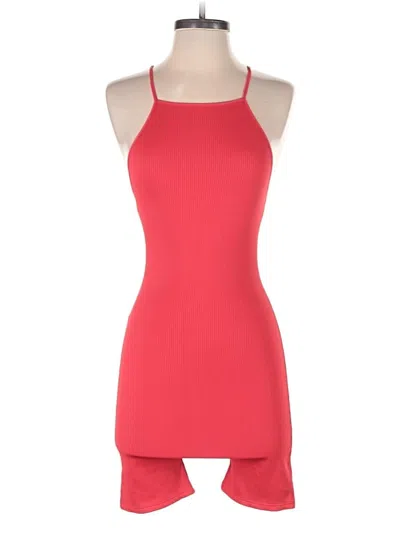 Pre-owned Wild Fable Romper In Red