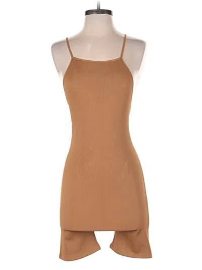 Pre-owned Wild Fable Romper In Tan