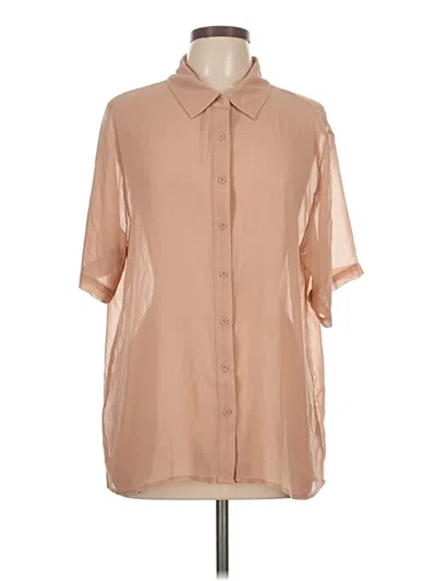 Wild Fable Short Sleeve Blouse In Neutral