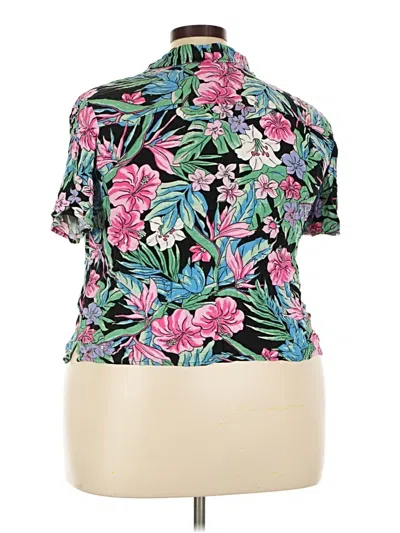 Pre-owned Wild Fable Short Sleeve Blouse In Pink