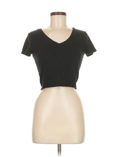 Pre-owned Wild Fable Short Sleeve T-shirt In Black