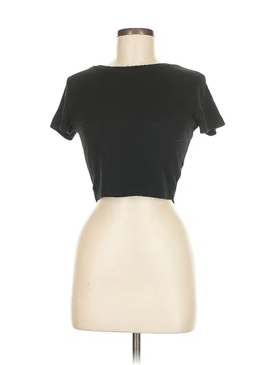 Pre-owned Wild Fable Short Sleeve T-shirt In Black