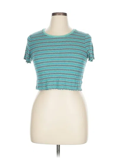 Pre-owned Wild Fable Short Sleeve T-shirt In Blue