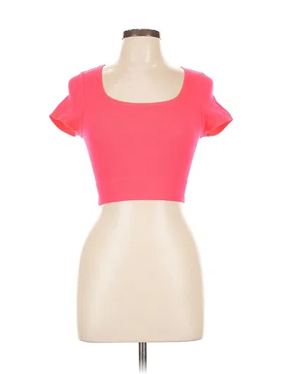 Pre-owned Wild Fable Short Sleeve T-shirt In Pink